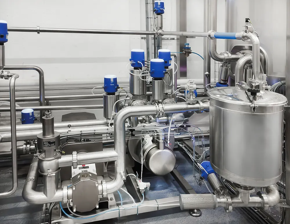 Producción de coberturas y siropes para helados